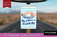 Pearl Nautical Air Freshener PNG Sea Quotes PNG Sublimation Product Image 1