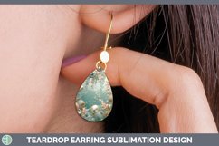 GorgeousPearl Christmas Teardrop Earrings design.