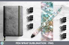 GorgeousPearl Christmas Pen Wrap design.