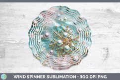 GorgeousPearl Christmas Wind Spinner design.
