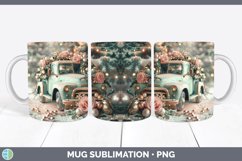 GorgeousPearl Christmas Mug Wrap design.