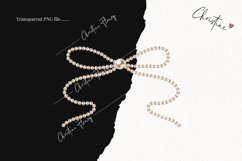 Pearl Coquette Clipart | Coquette Bow PNG Product Image 2