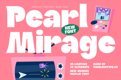 Pearl Mirage - Modern Display Font Product Image 1