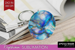 Pearl Keychain PNG - Pearl Texture Keychain Sublimation Product Image 1