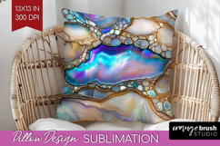 Pearl Pillow Sublimation - Pearl Texture Pillow Cover PNG Product Image 1