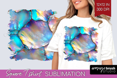 Pearl Square Tshirt Background - Pearl Texture PNG Product Image 1