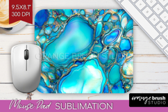 Pearl Mouse Pad Sublimation - Pearl Texture Mousepad PNG Product Image 1