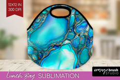 Pearl Lunch Bag - Pearl Texture Lunch Bug PNG Sublimation Product Image 1