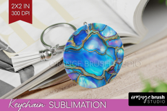Pearl Keychain PNG - Pearl Texture Keychain Sublimation Product Image 1