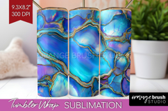 Pearl Tumbler Wrap - Pearl Texture Tumbler PNG Sublimation Product Image 1