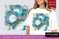 Pearl Square Tshirt Background - Pearl Texture PNG Product Image 1