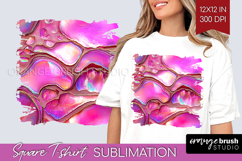 Pearl Square Tshirt Background - Pearl Texture PNG Product Image 1