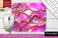 Pearl Mouse Pad Sublimation - Pearl Texture Mousepad PNG Product Image 1
