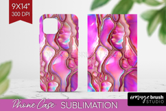 Pearl Phone Case PNG - Pearl Texture Case PNG Sublimation Product Image 1