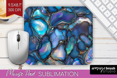 Pearl Mouse Pad Sublimation - Pearl Texture Mousepad PNG Product Image 1
