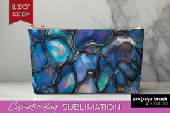 Pearl Cosmetic Bag - Pearl Texture Makeup Bag PNG Product Image 1
