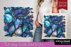 Pearl Tote Bag - Pearl Texture Tote Bag PNG Sublimation Product Image 1