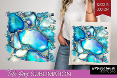 Pearl Tote Bag - Pearl Texture Tote Bag PNG Sublimation Product Image 1