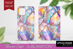 Pearl Phone Case PNG - Pearl Texture Case PNG Sublimation Product Image 1
