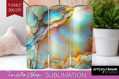 Pearl Tumbler Wrap - Pearl Texture Tumbler PNG Sublimation Product Image 1