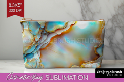 Pearl Cosmetic Bag - Pearl Texture Makeup Bag PNG Product Image 1