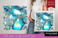 Pearl Tote Bag - Pearl Texture Tote Bag PNG Sublimation Product Image 1