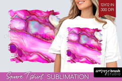Pearl Square Tshirt Background - Pearl Texture PNG Product Image 1