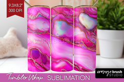 Pearl Tumbler Wrap - Pearl Texture Tumbler PNG Sublimation Product Image 1