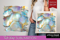 Pearl Tote Bag - Pearl Texture Tote Bag PNG Sublimation Product Image 1