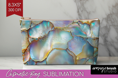 Pearl Cosmetic Bag - Pearl Texture Makeup Bag PNG Product Image 1