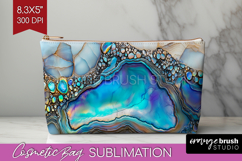 Pearl Cosmetic Bag - Pearl Texture Makeup Bag PNG Product Image 1