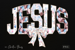Pearl Easter Jesus PNG Design | Easter PNG Product Image 3