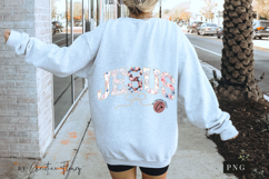 Pearl Easter Jesus PNG Design | Easter PNG Product Image 5