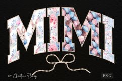 Pearl Easter Mimi PNG Design | Easter PNG Product Image 3