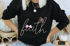 Coquette Pearl Faith PNG Design | Christian Png Product Image 6