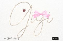 Coquette Pearl Gigi PNG Design | Mothers Day PNG Product Image 4