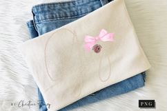 Coquette Pearl Gigi PNG Design | Mothers Day PNG Product Image 9