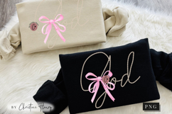 Coquette Pearl God PNG Design | Christian Png Product Image 11