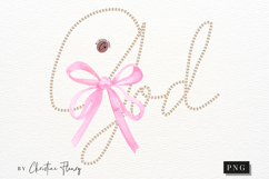 Coquette Pearl God PNG Design | Christian Png Product Image 4