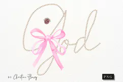 Coquette Pearl God PNG Design | Christian Png Product Image 4