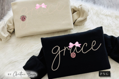 Coquette Pearl Grace PNG Design | Christian Png Product Image 11