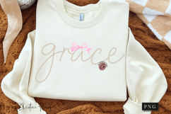 Coquette Pearl Grace PNG Design | Christian Png Product Image 2