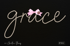 Coquette Pearl Grace PNG Design | Christian Png Product Image 3