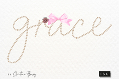 Coquette Pearl Grace PNG Design | Christian Png Product Image 4