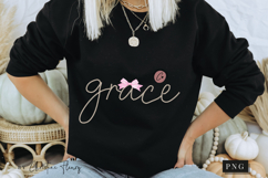 Coquette Pearl Grace PNG Design | Christian Png Product Image 6