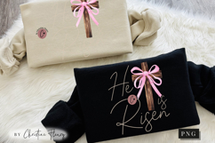 Coquette Pearl He Is Risen PNG Design | Christian Png Product Image 11