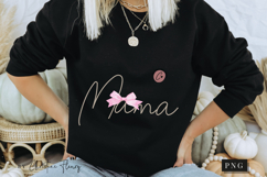 Coquette Pearl Mama PNG Design | Mothers Day PNG Product Image 6