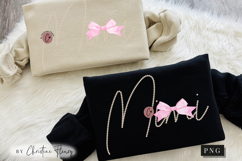 Coquette Pearl Mimi PNG Design | Mothers Day PNG Product Image 11
