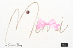 Coquette Pearl Mimi PNG Design | Mothers Day PNG Product Image 4