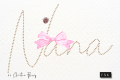 Coquette Pearl Nana PNG Design | Mothers Day PNG Product Image 4